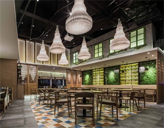 特色餐廳——唐潮碼頭深圳福田店空間設(shè)計(jì)