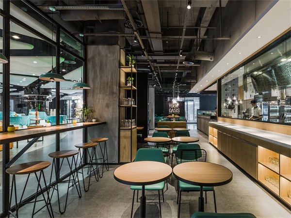 休閑餐廳——EO蔬果料理深圳華強(qiáng)北店餐廳空間設(shè)計(jì)