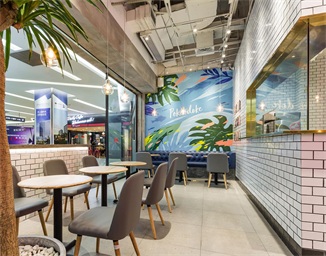 休閑餐廳——Poke-doke深圳福田店餐飲商業(yè)空間設(shè)計(jì)